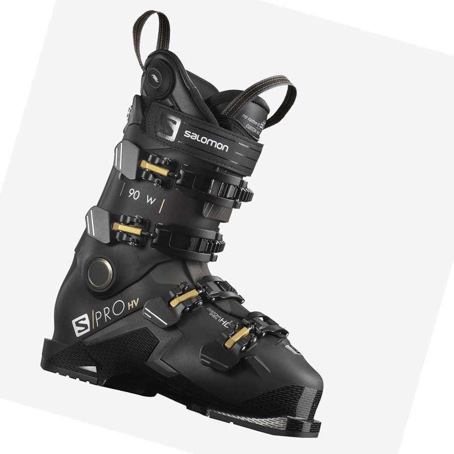 Salomon S/PRO HV 90 CH Kadın Kayak Botu Siyah | TR 2066QMA